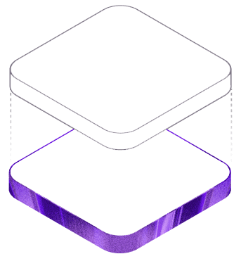 AI operations dashboard layered interface icon